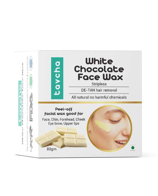 tavcha white chocolate face wax pack